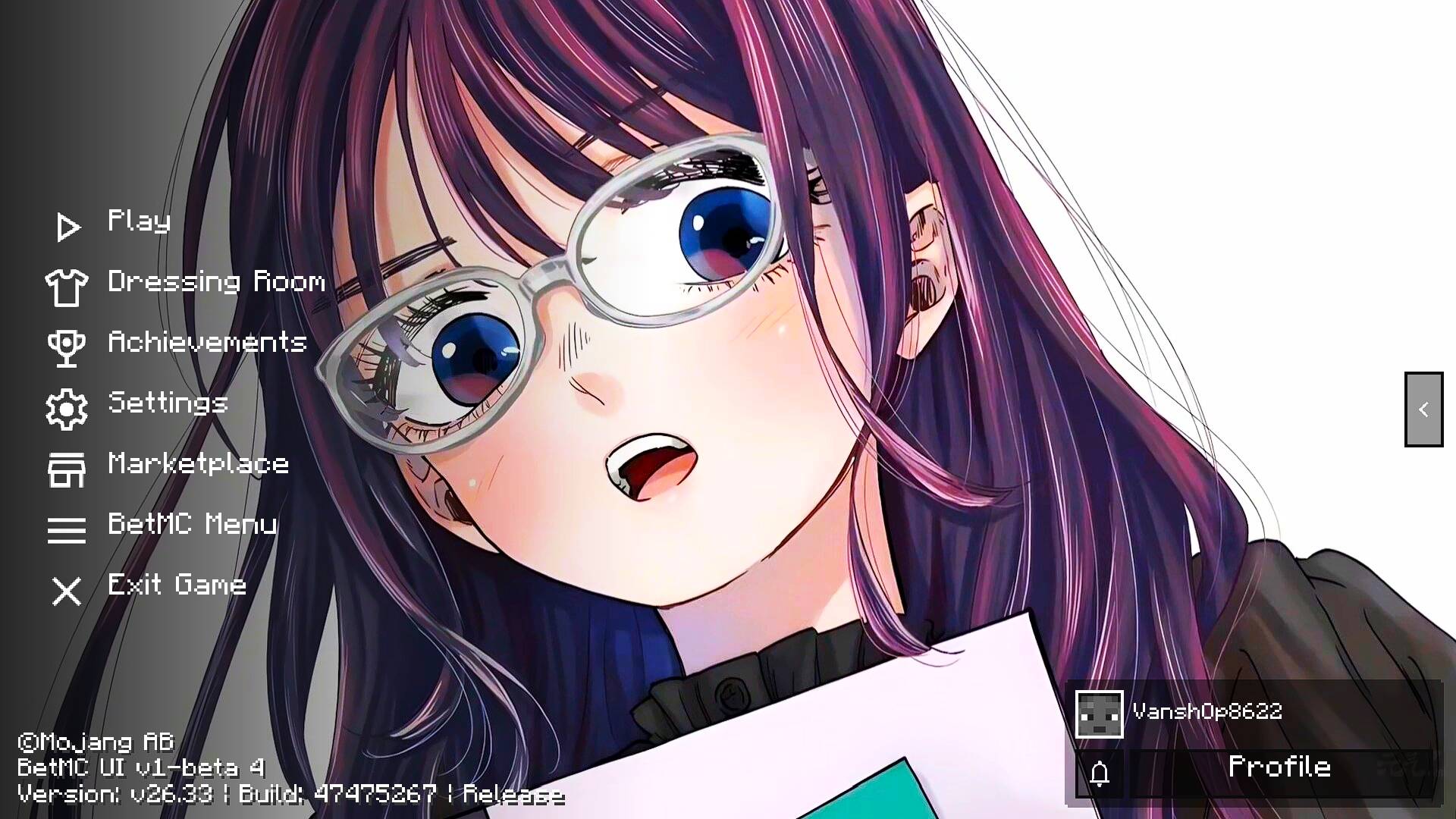 Animated Menu: Waguri UI | Anime Girl UI — screenshot 4