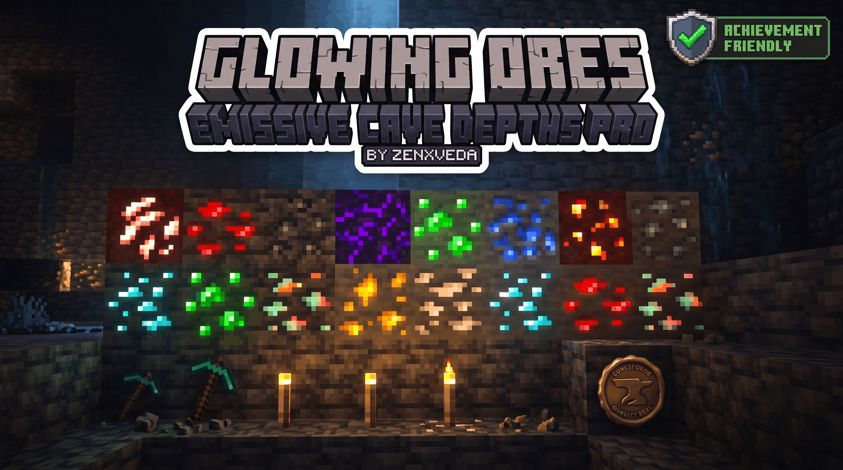 Glowing Ores Pro — screenshot 1