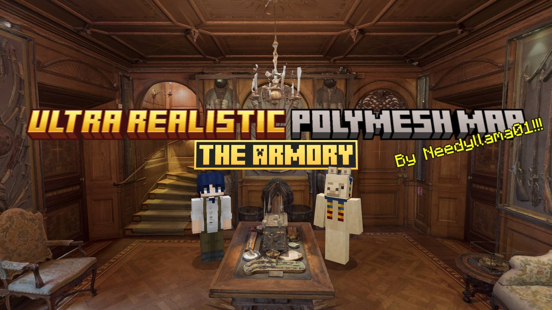 Ultra Realistic Poly Mesh Map - The Armory — screenshot 1