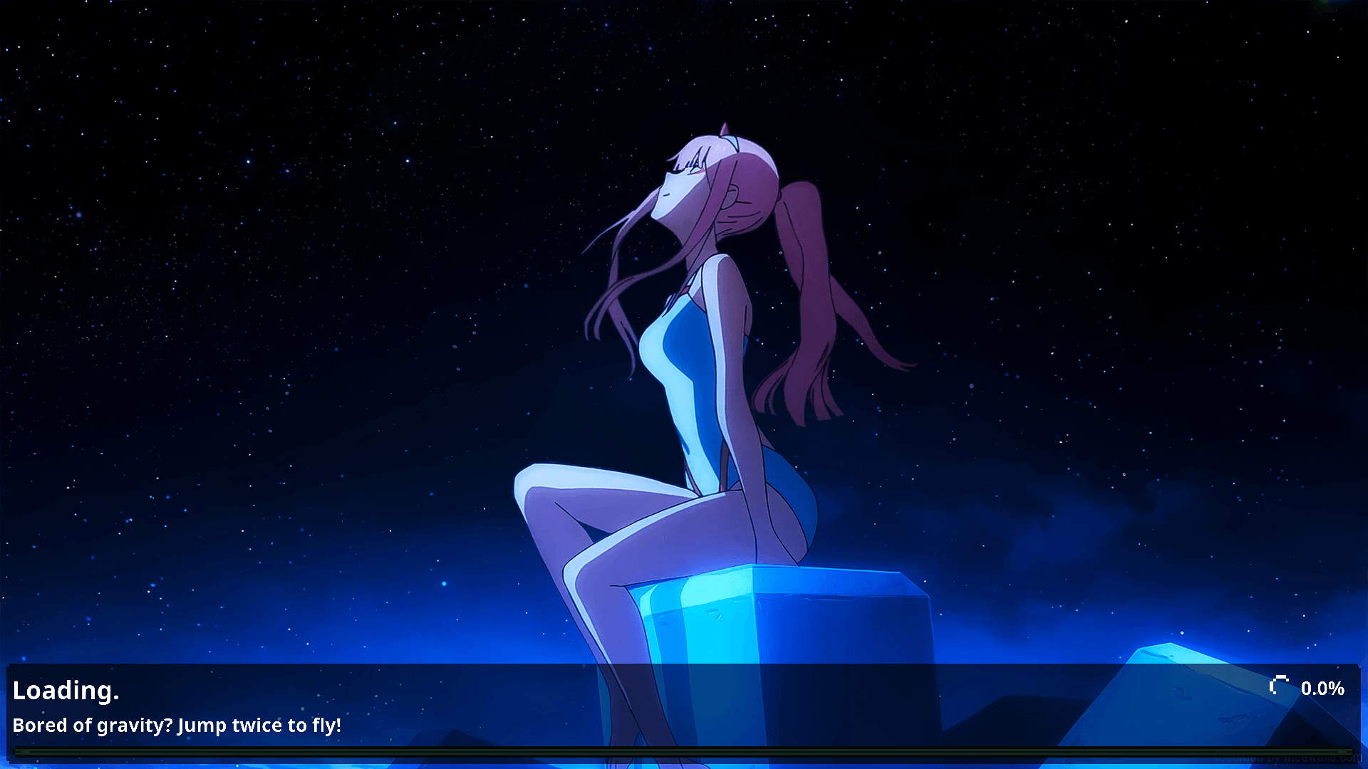 Animated Menu: Zero Two UI | Anime Girl UI — screenshot 6
