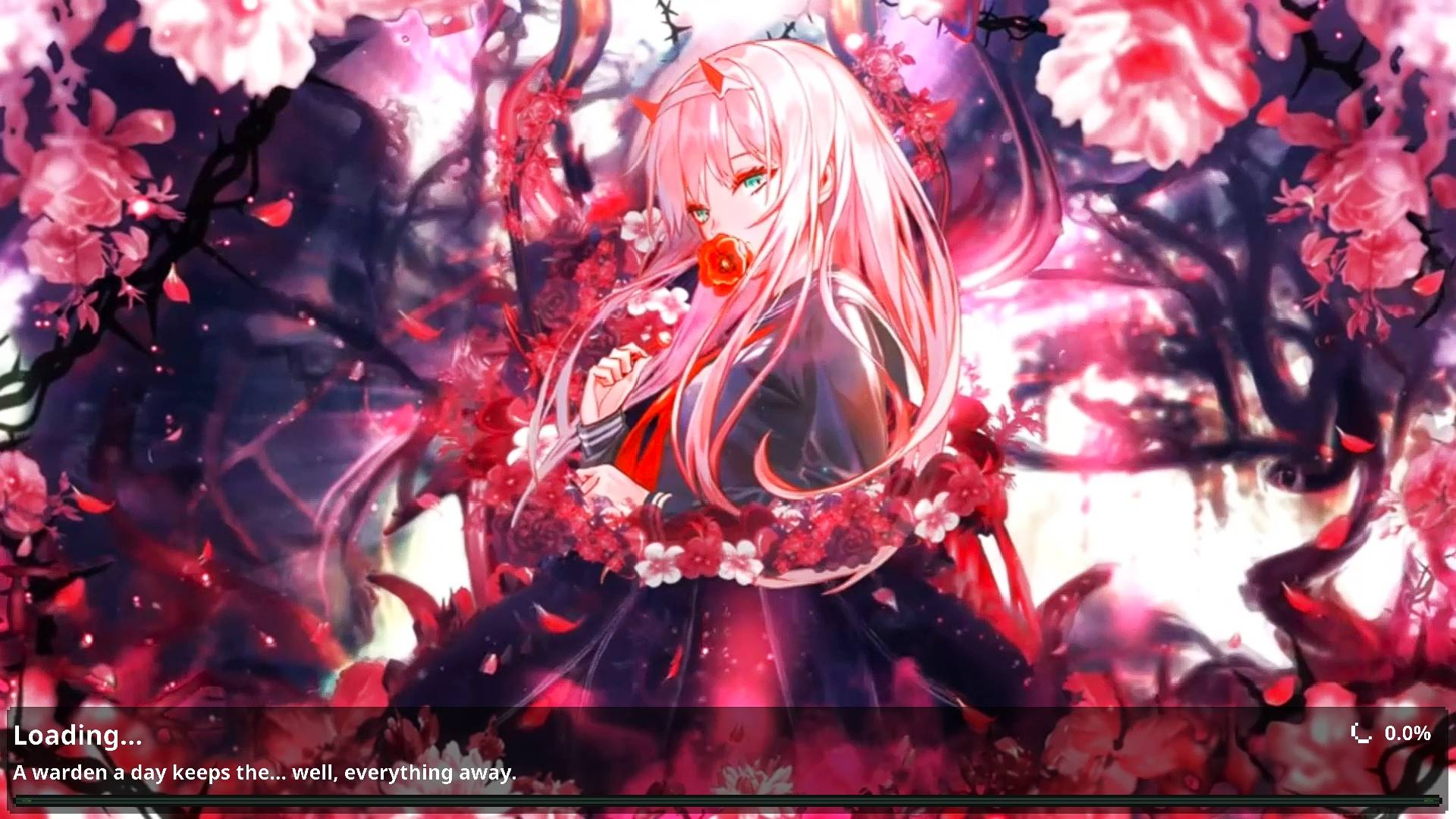 Animated Menu: Zero Two UI | Anime Girl UI — screenshot 7