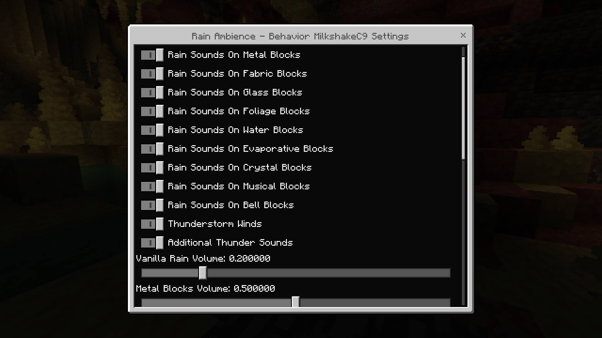 RainAmbience — screenshot 3