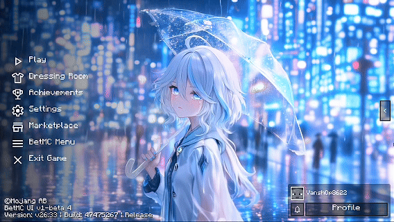 Animated Menu: Furino UI | Anime Girl UI — screenshot 1