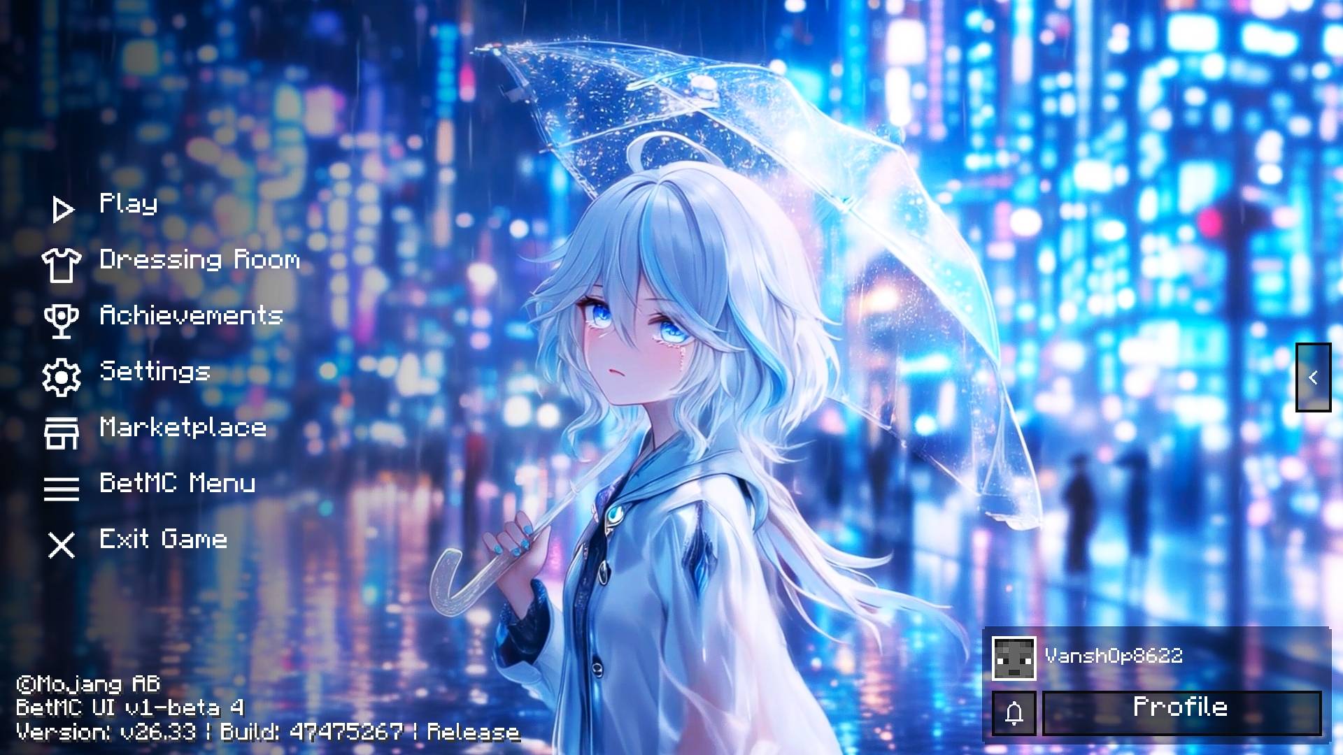 Animated Menu: Furino UI | Anime Girl UI — screenshot 3