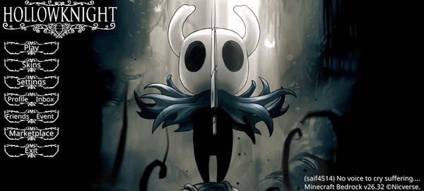 Animated Hollow knight UI — screenshot 2
