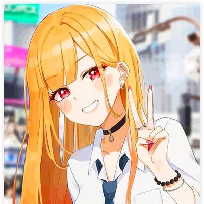 Animated Menu: Marin Kitagawa UI | Anime Girl UI