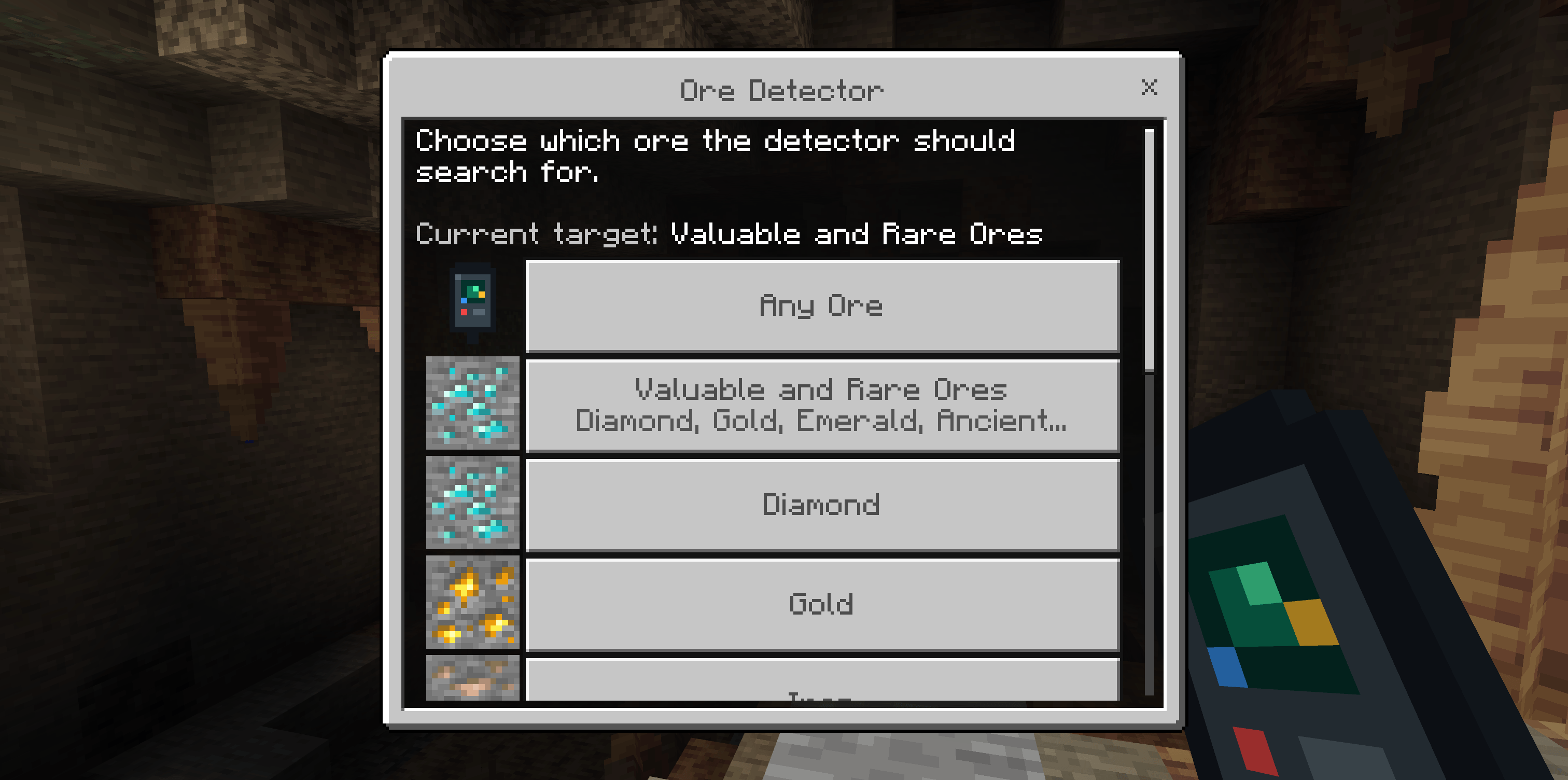 Ore Detector | Find Diamonds & Rare Ores — screenshot 2