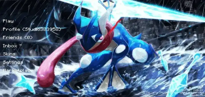 Animated Menu - Greninja — screenshot 1