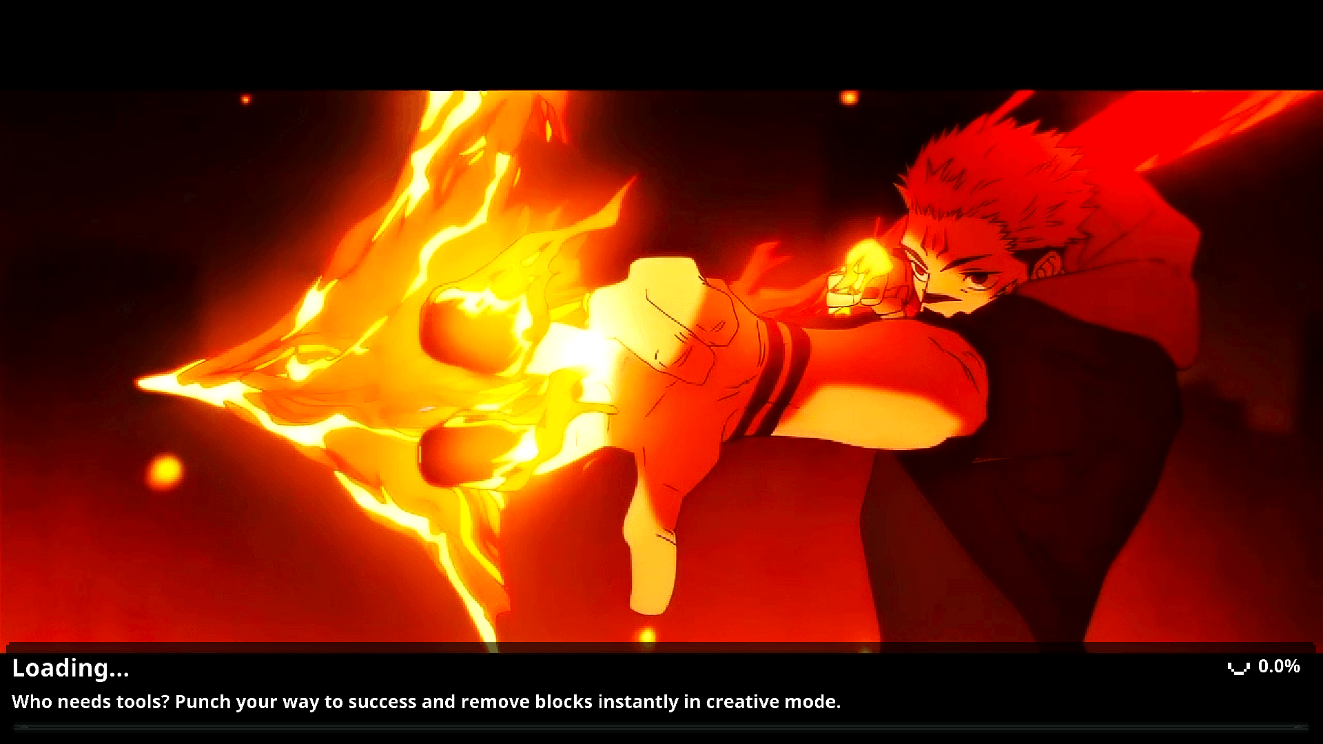 Animated Menu: Sukuna From JJK UI | Anime Boy UI — screenshot 4