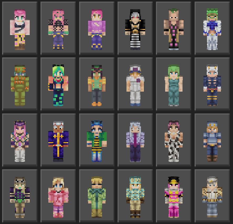 Jojo's Bizzare Adventure Skinpack Volume 1 — screenshot 3