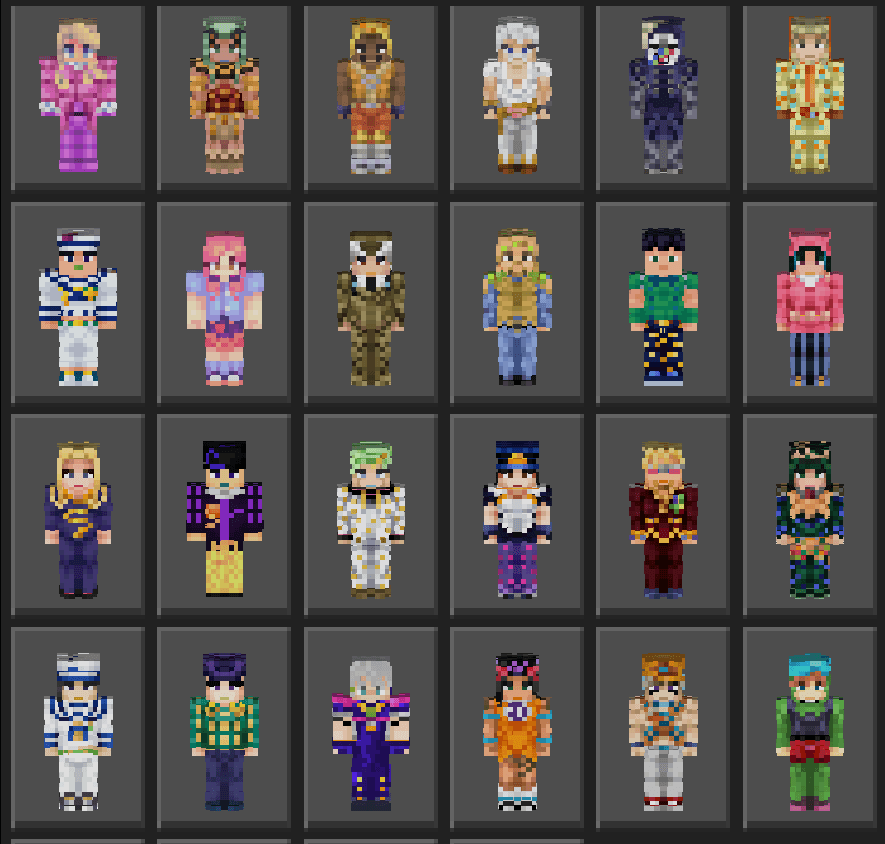 Jojo's Bizzare Adventure Skinpack Volume 1 — screenshot 4