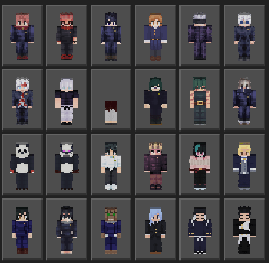 Jujutsu Kaisen Skinpacks — screenshot 1