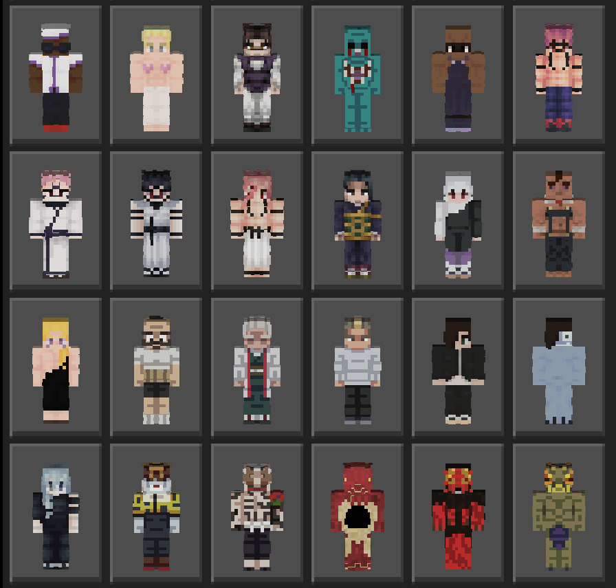 Jujutsu Kaisen Skinpacks — screenshot 4