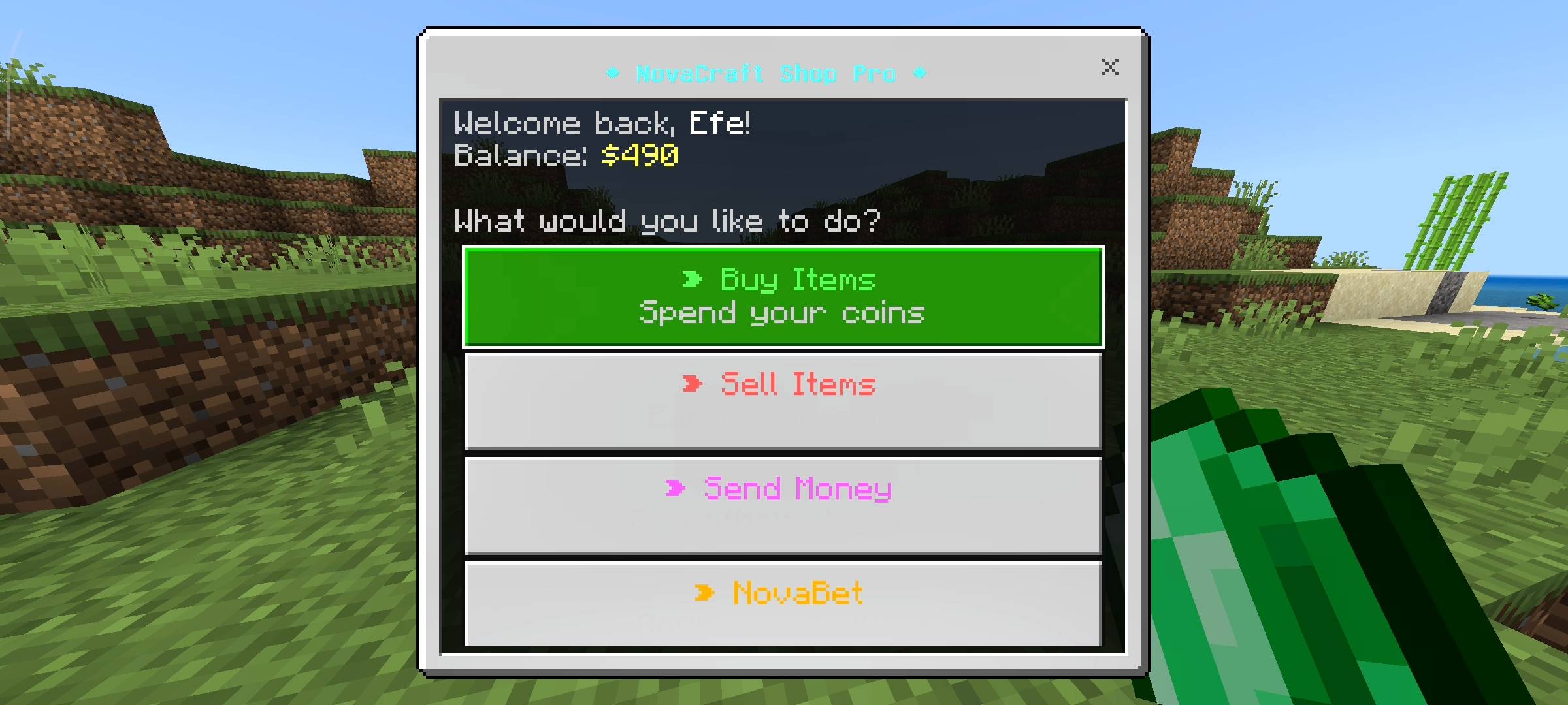 NovaCraft Shop Pro — screenshot 4