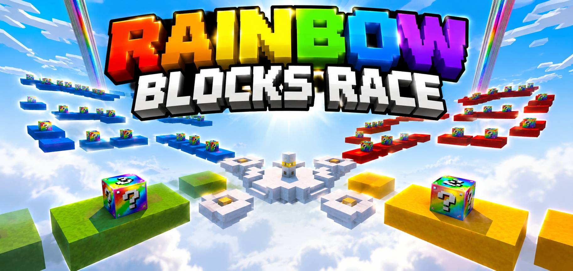 Rainbow Blocks Race — screenshot 1