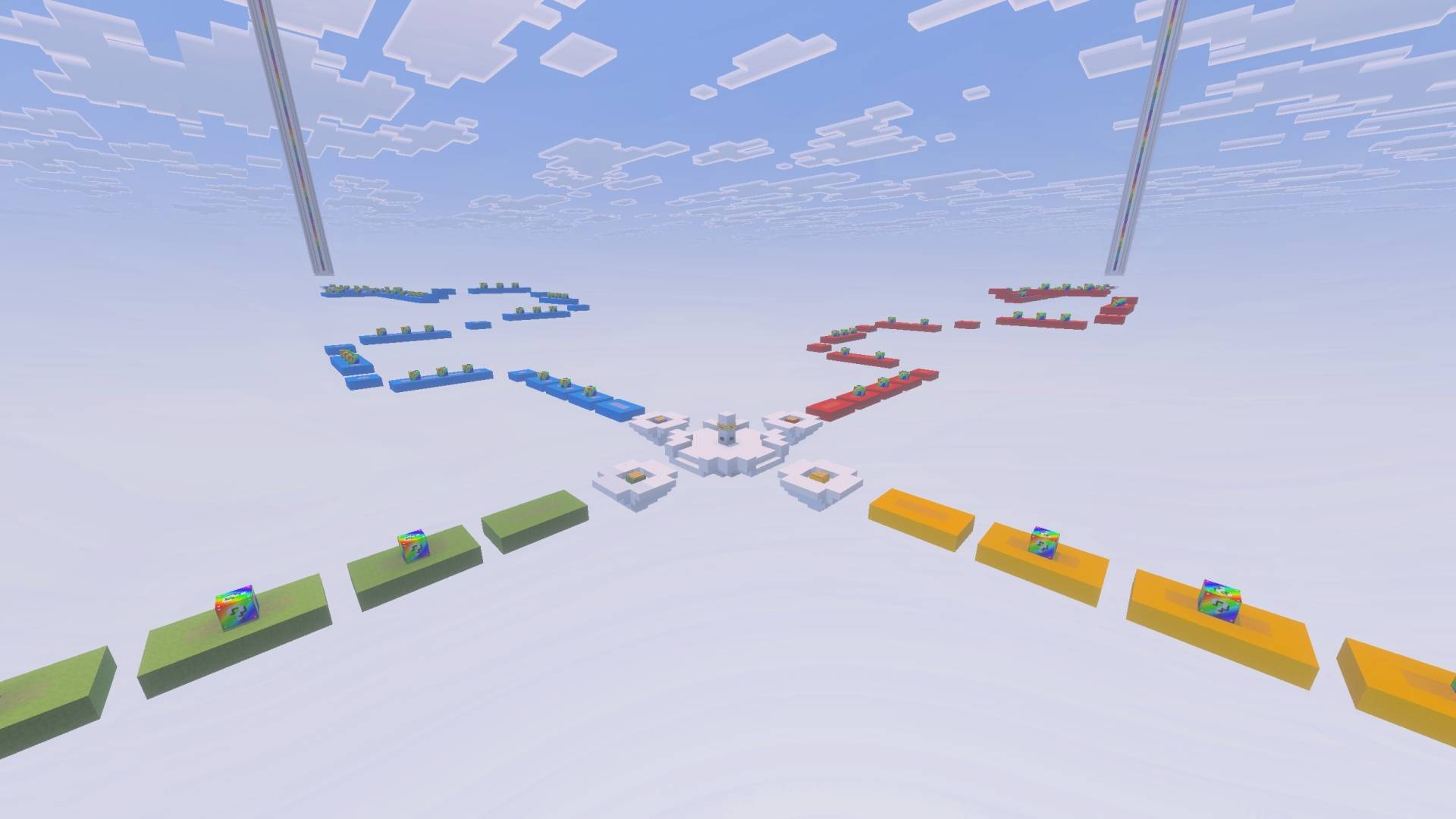 Rainbow Blocks Race — screenshot 2
