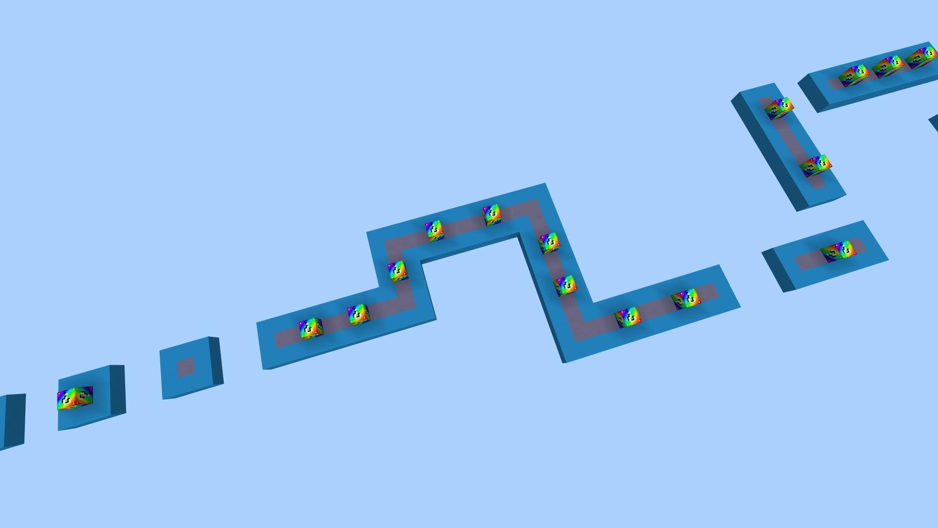 Rainbow Blocks Race — screenshot 7