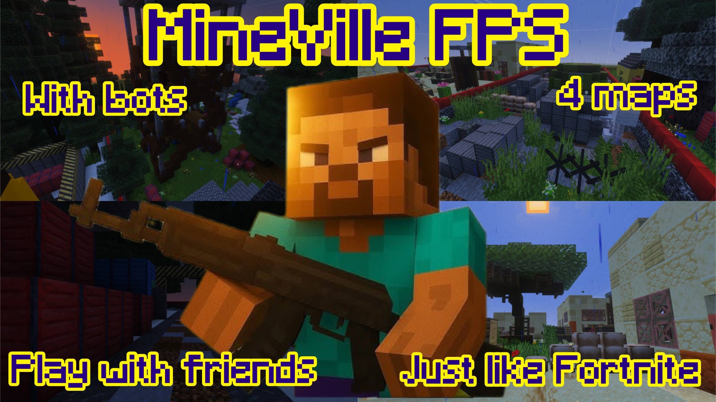 Mineville Park Shooter. HAS GUNS AND BOTS!!!! — screenshot 1
