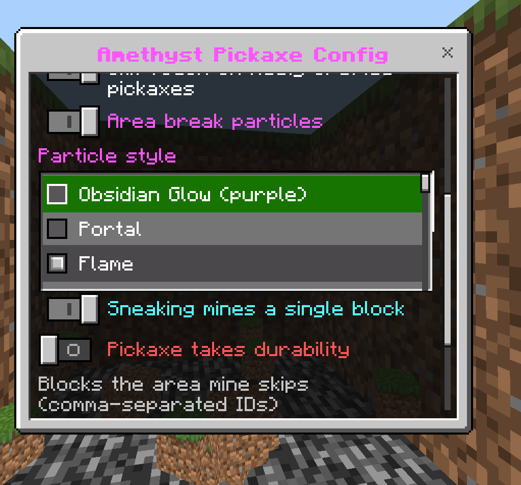Amethyst Pickaxe BE  — screenshot 3