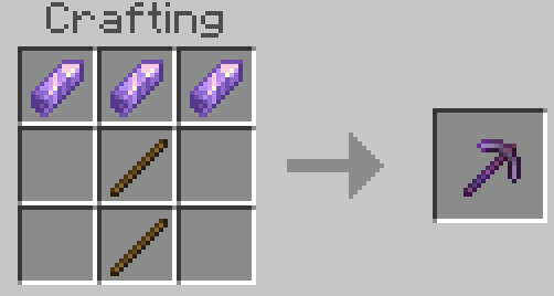 Amethyst Pickaxe BE  — screenshot 6