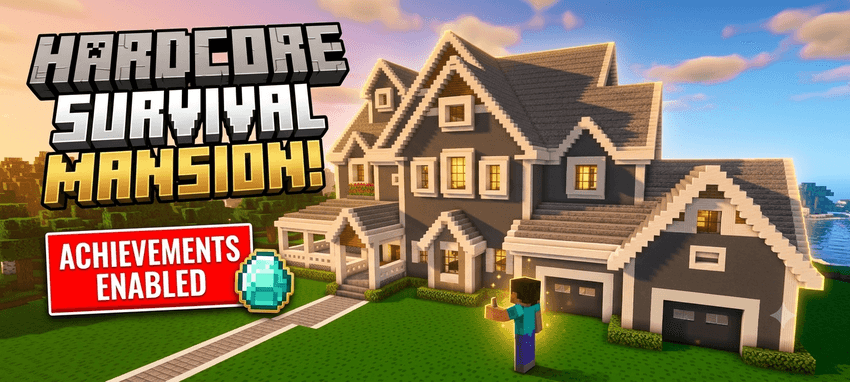 Modern Suburban Mansion [Hardcore & Achievements Enabled] — screenshot 1