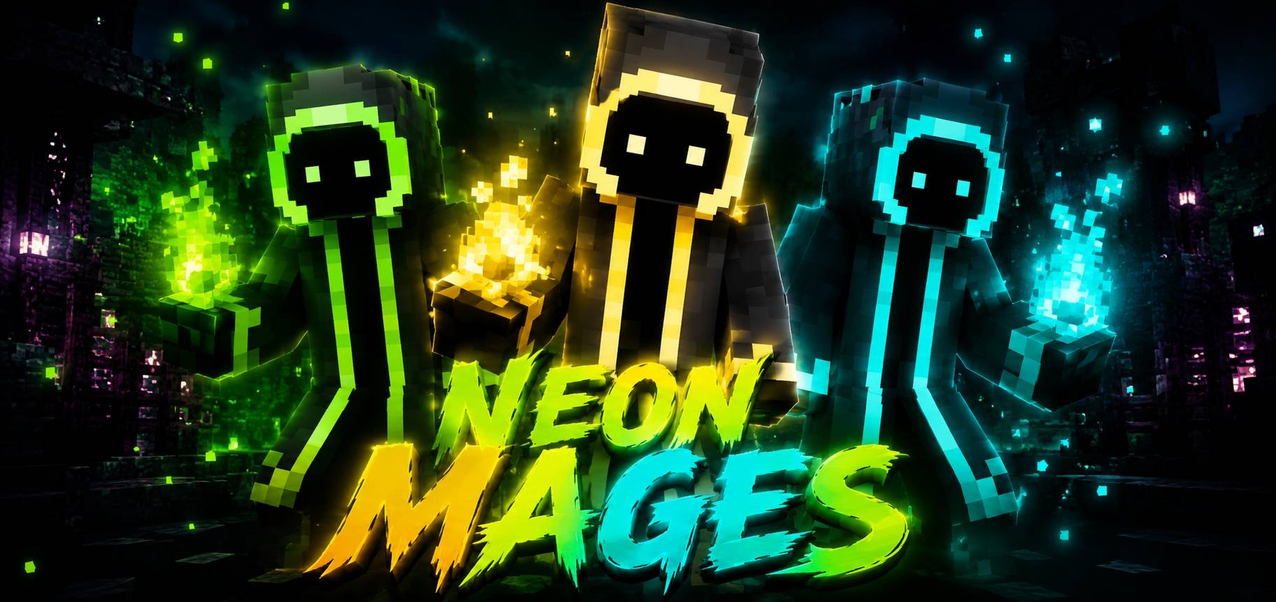 Neon Mages — screenshot 1