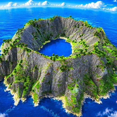 💀 100 Days Hardcore Volcano Island (Achievements On)