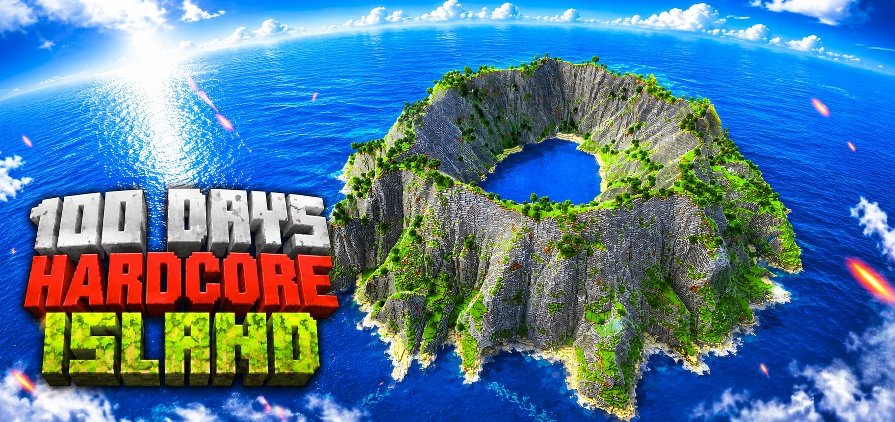 💀 100 Days Hardcore Volcano Island (Achievements On) — screenshot 1