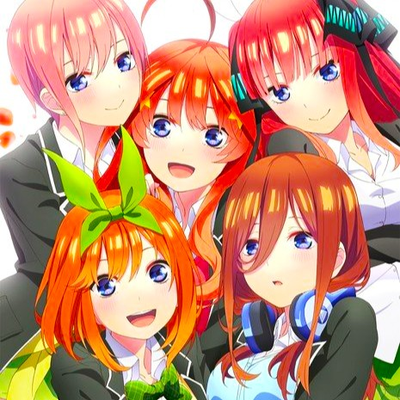 Animated Menu: The Quintessential Quintuplets UI | Anime Girl UI