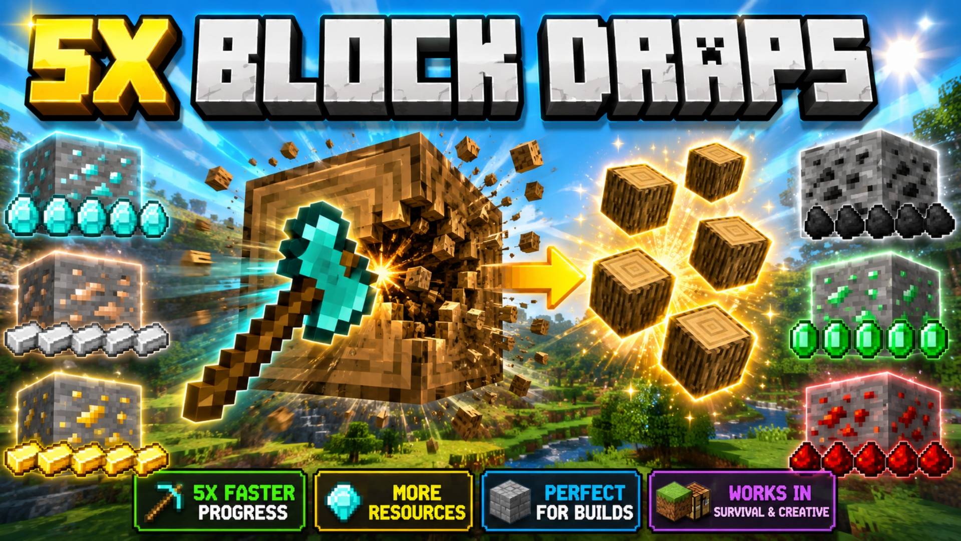 Naman's 5x Block Drops — screenshot 1