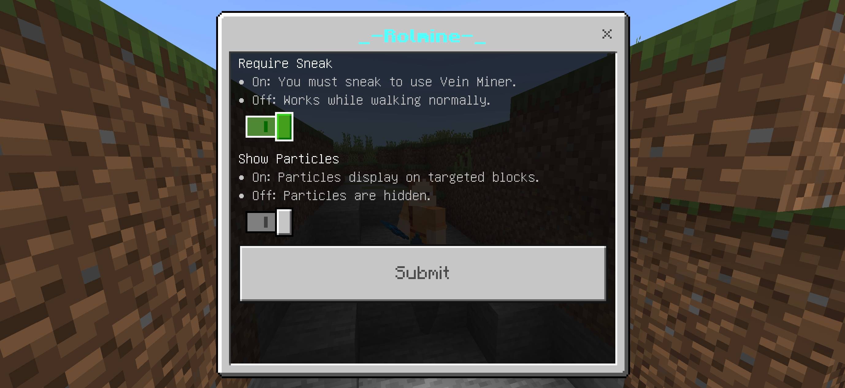 VeinMiner _-Rolmine-_ — screenshot 2