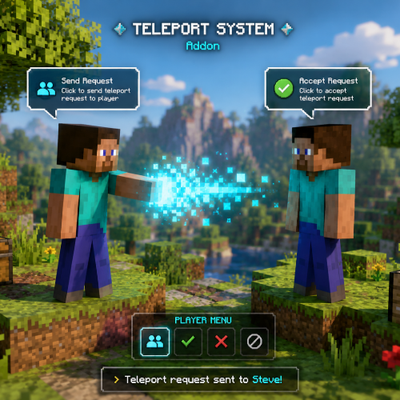 Player to player teleport Request