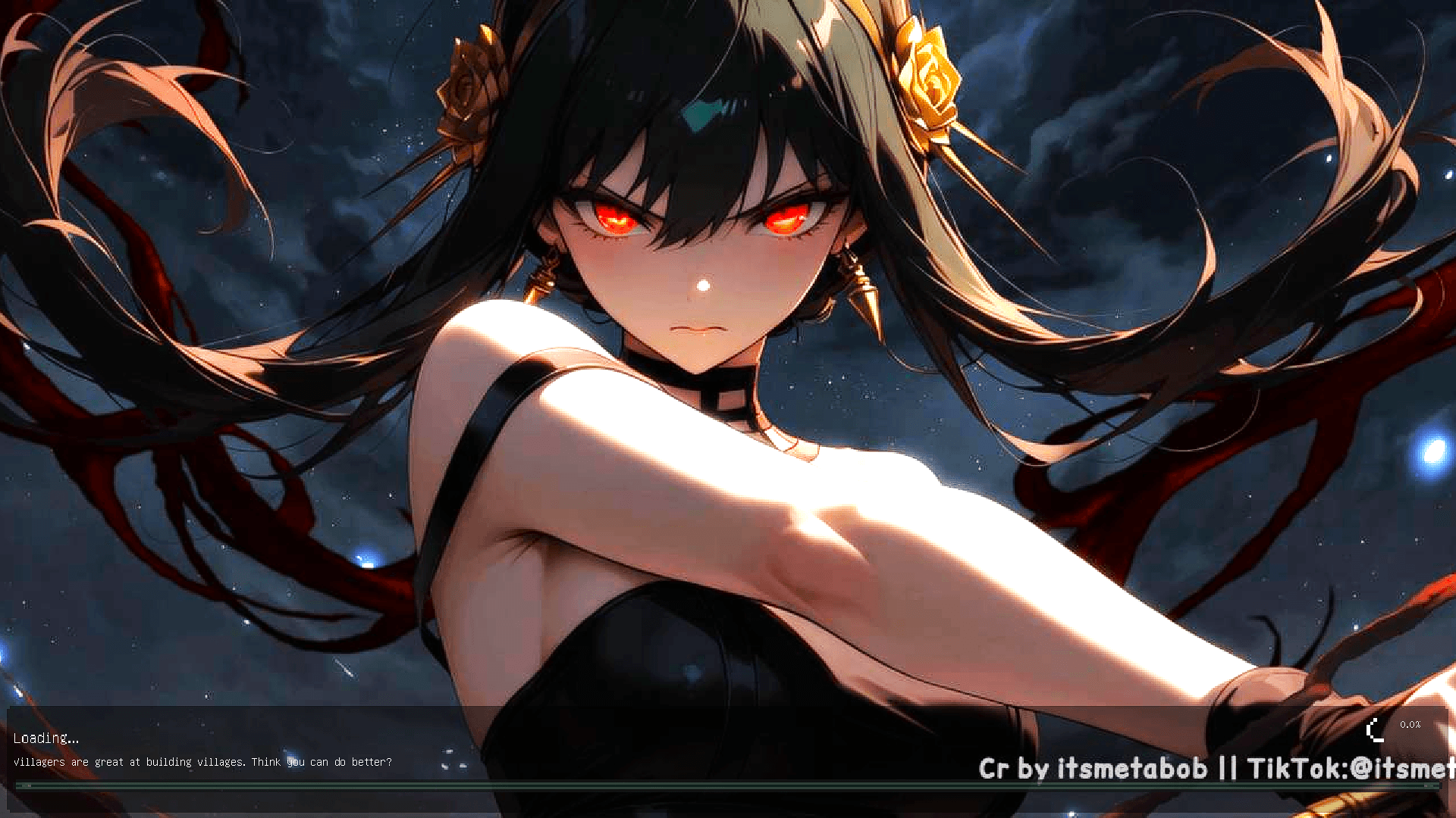 Animated Menu: Yor UI | Anime Girl UI — screenshot 4