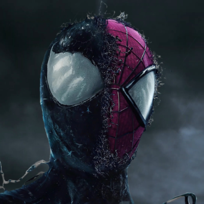 Animated Menu: Symbiote Spider Man Dark Transformation