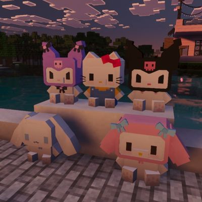 sanrio plushies