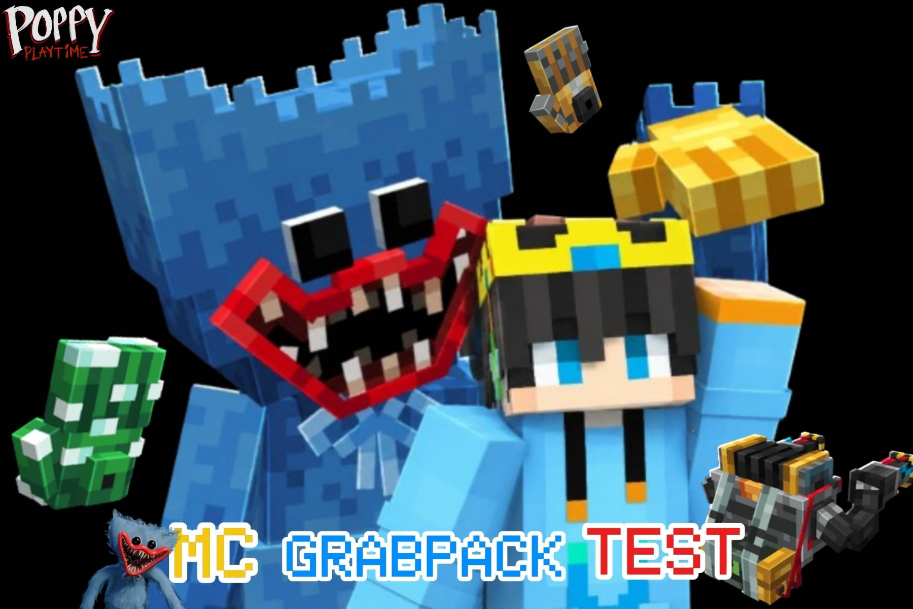 MC-GRABPACK-TESTING- By ITz UPlayzYT — screenshot 2