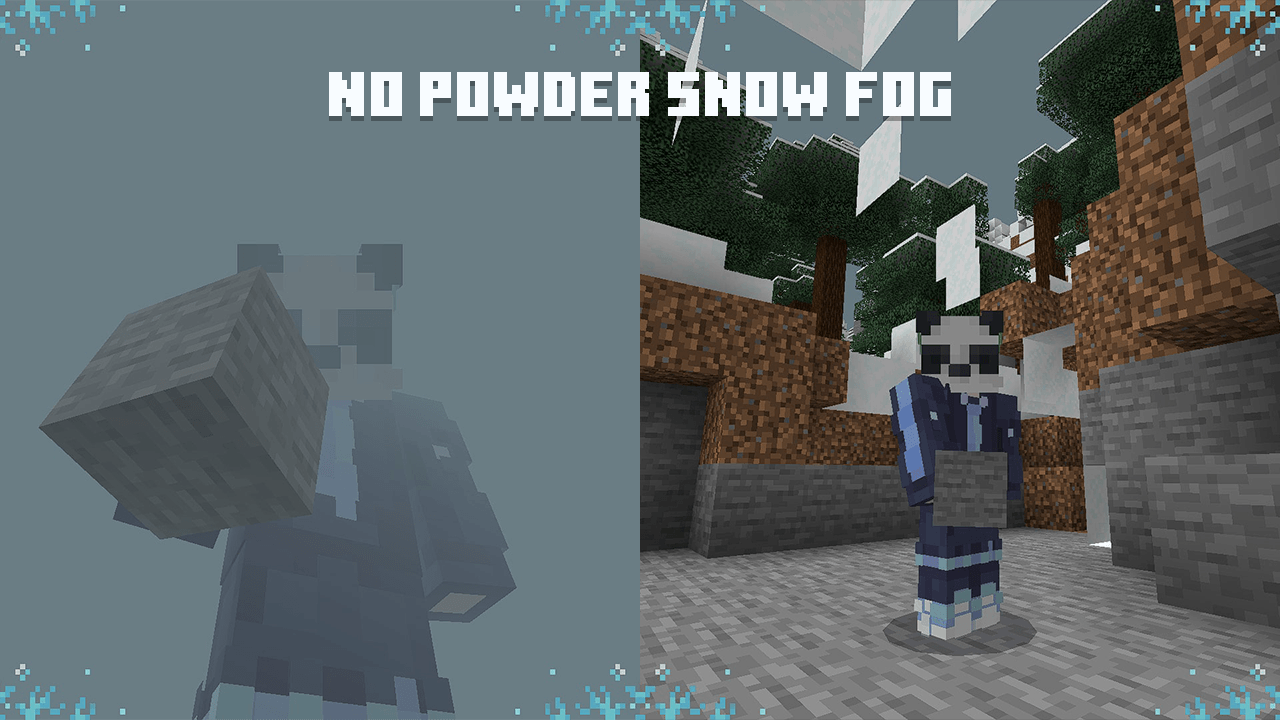 PandaMine's Fog Remover - No Fog (No Lava Fog, No Water Fog, No Powder Snow Fog, No Nether Particles) — screenshot 4