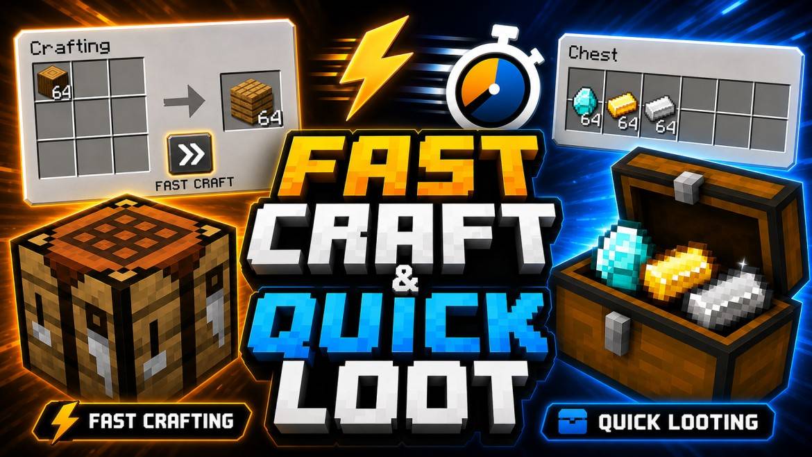 Fast Craft & Quick Loot — screenshot 1