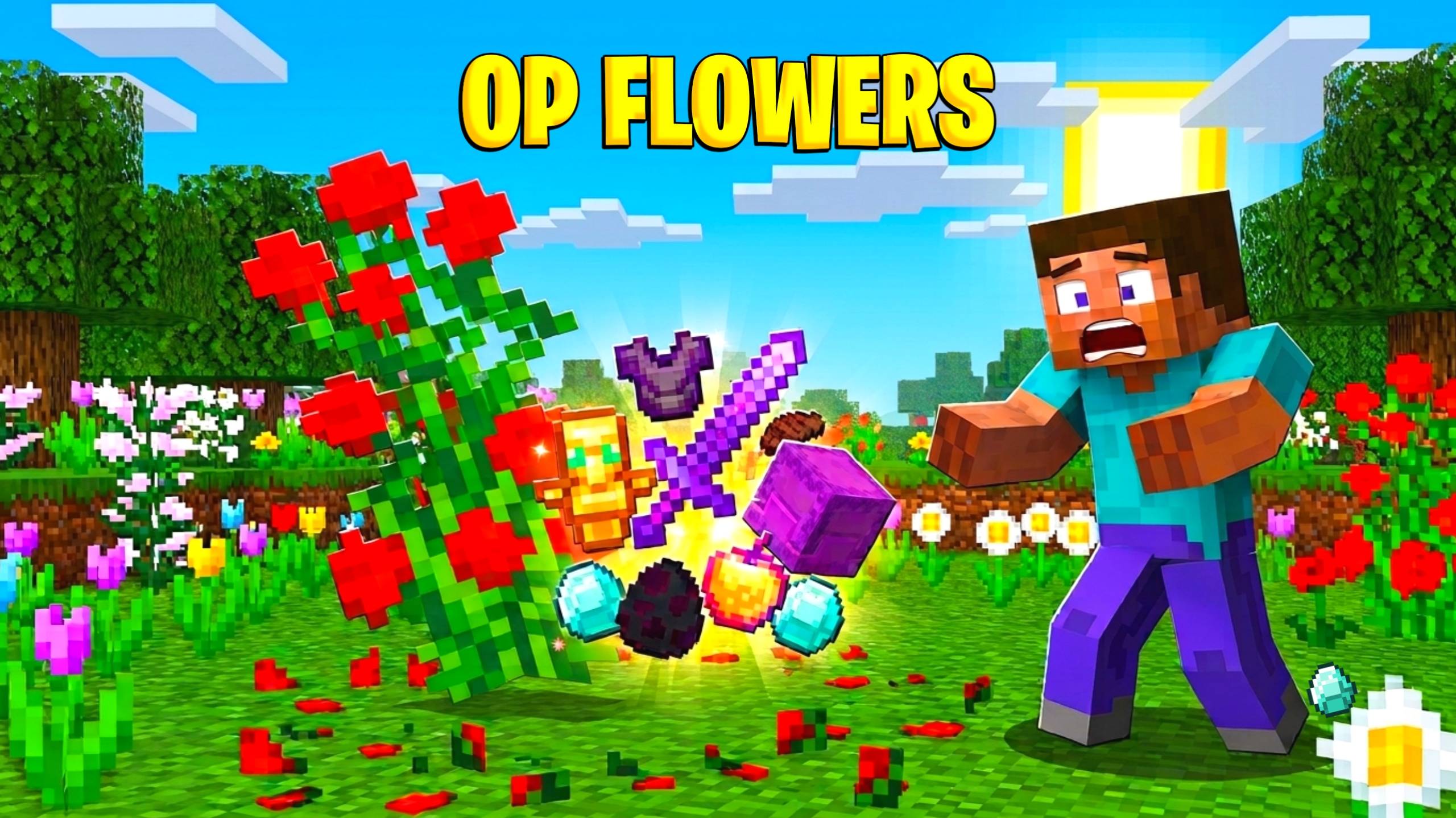 Flower Drops OP Items! — screenshot 1