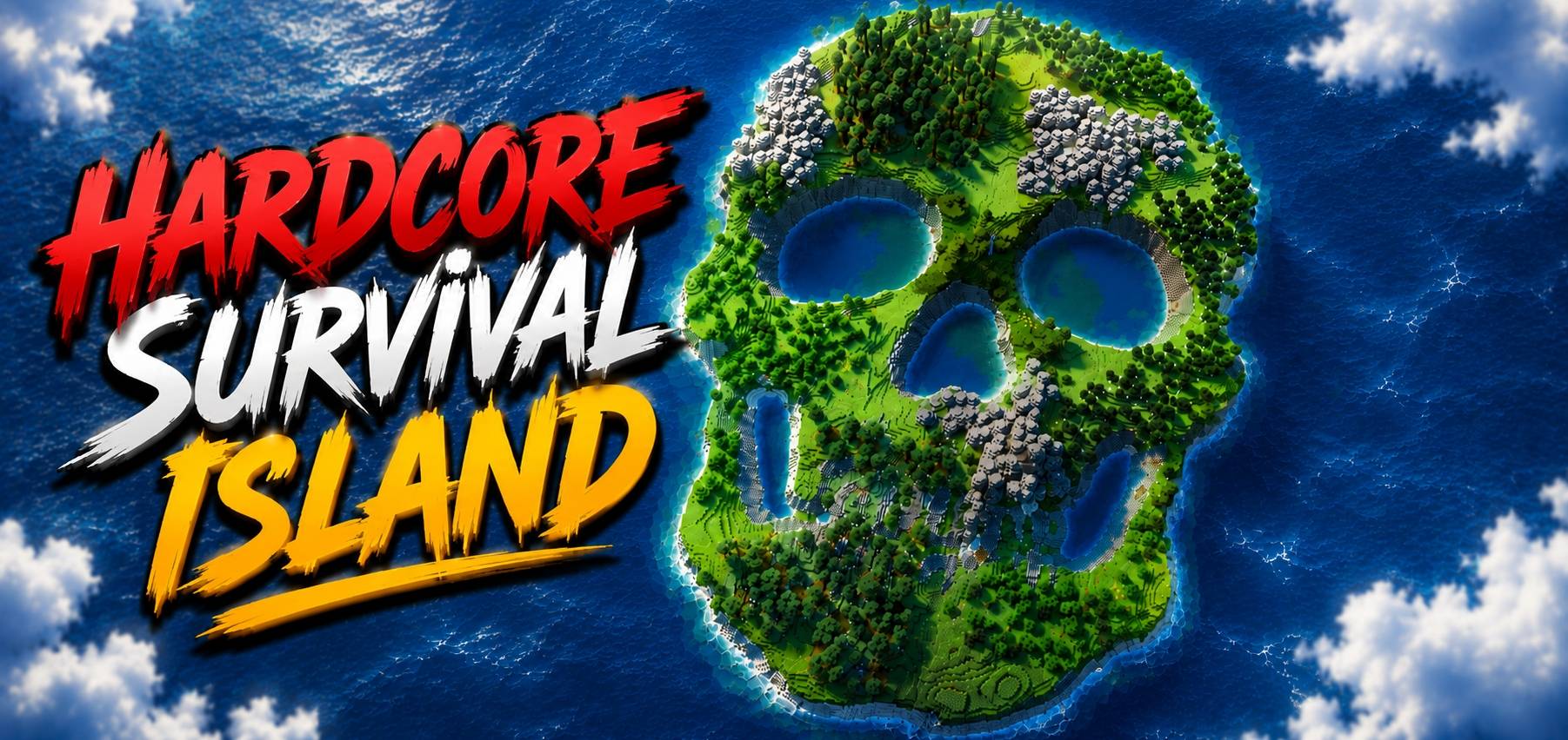 💀 100 Days Hardcore Survival - Skull Island 💀 — screenshot 1