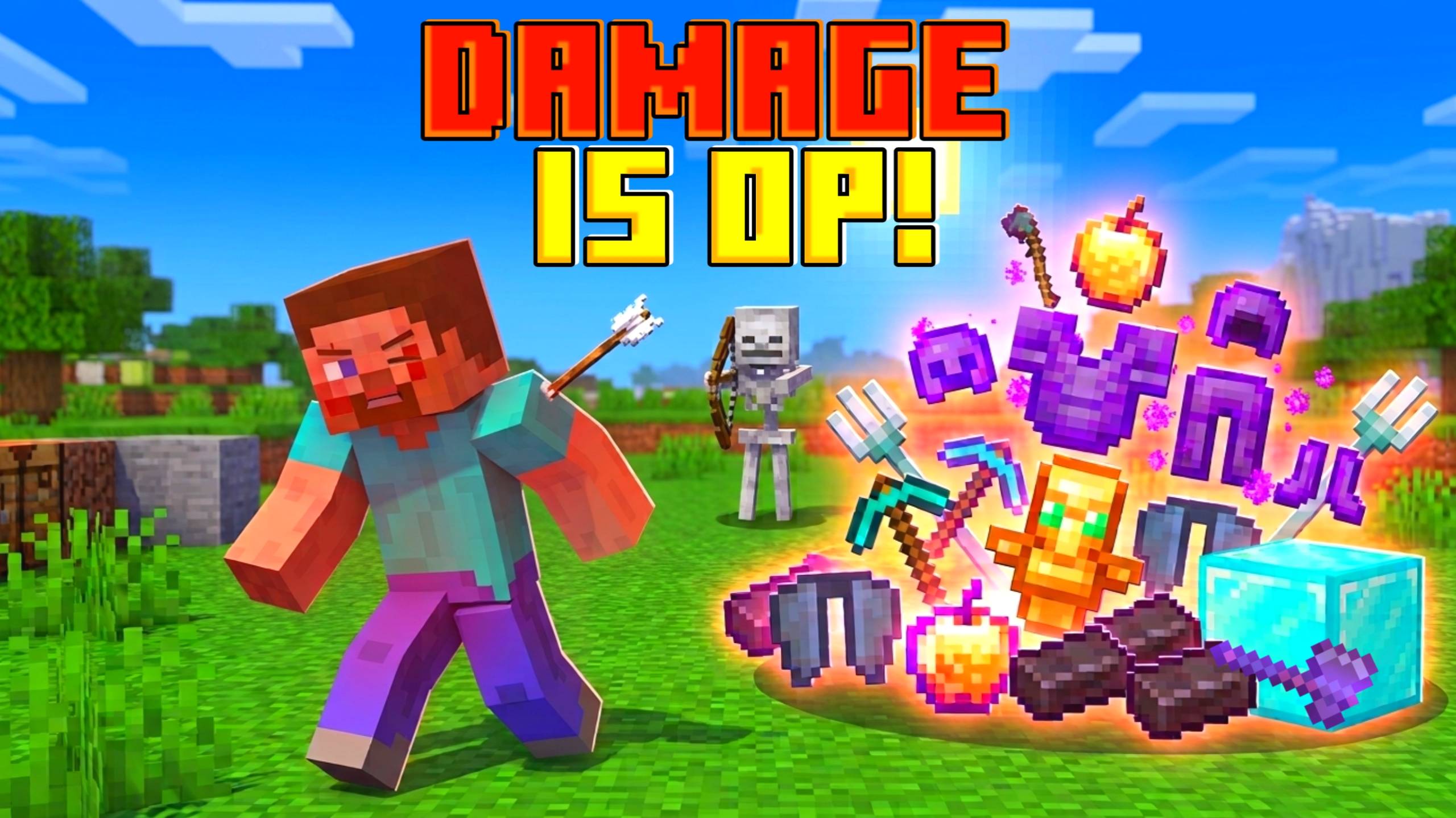 Damage Gives OP Items! — screenshot 1