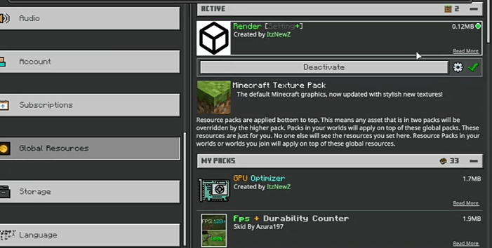 Render [Setting+] | FPS optimizer  — screenshot 2