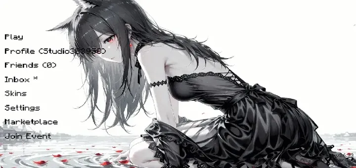 Animated Menu - Texas Goth Girl Arknights — screenshot 1
