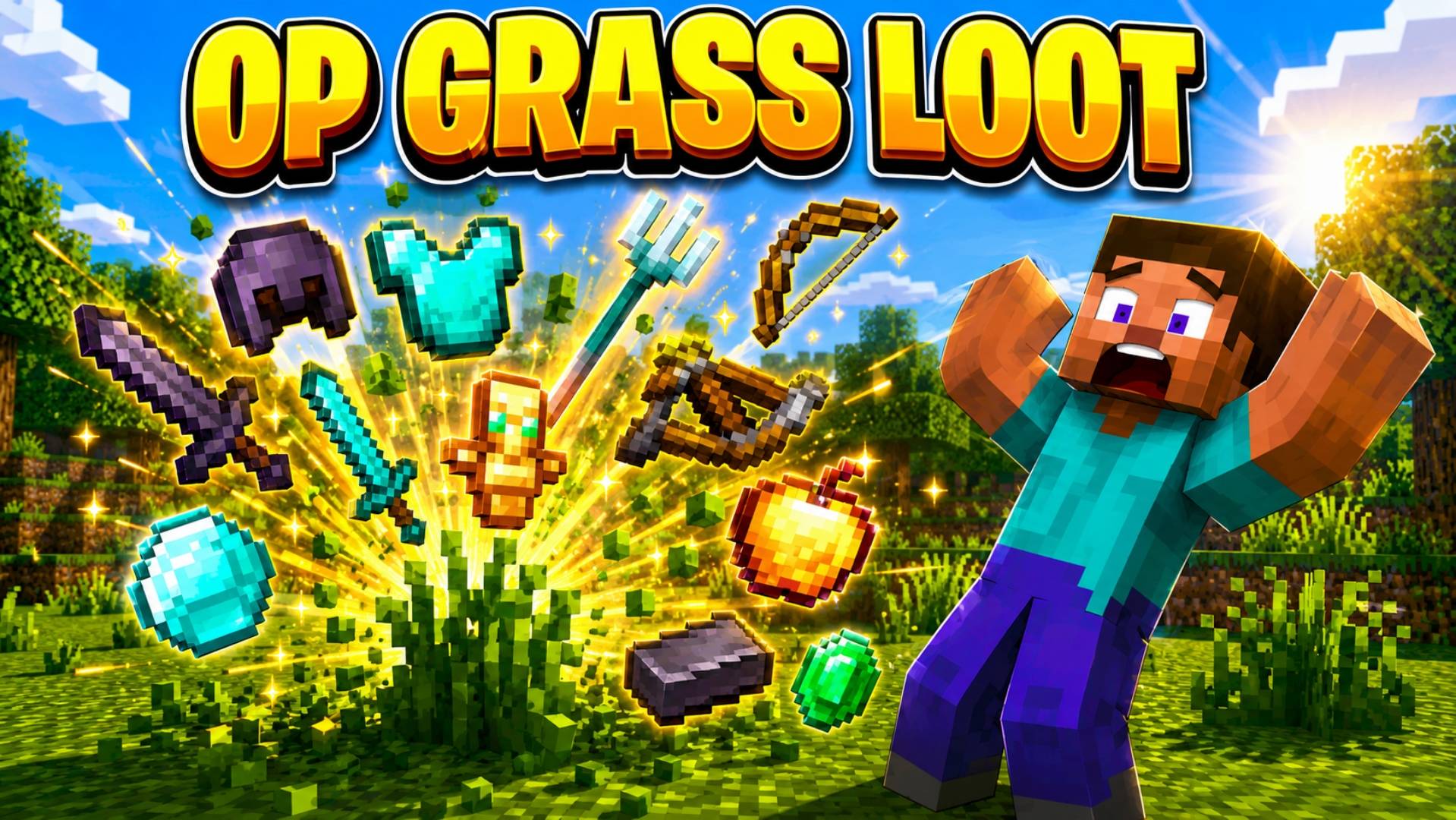 OP Grass Loot — screenshot 1