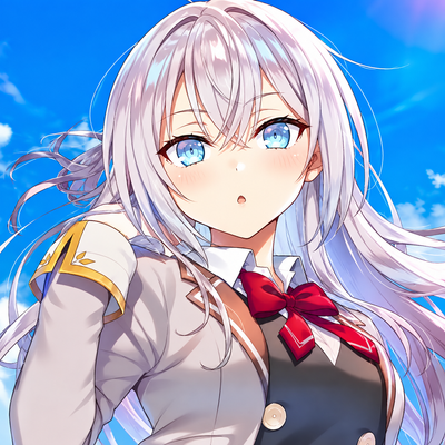 Animated Menu: Alya UI 2 | Anime Girl UI