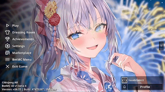 Animated Menu: Alya UI 2 | Anime Girl UI — screenshot 1