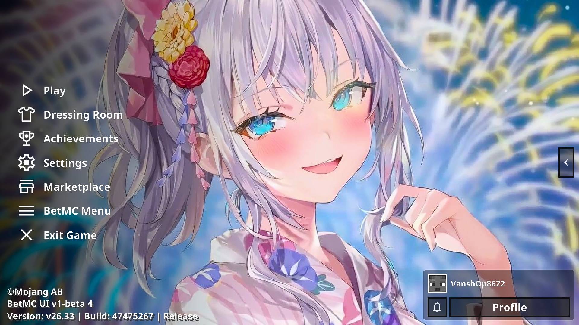 Animated Menu: Alya UI 2 | Anime Girl UI — screenshot 3