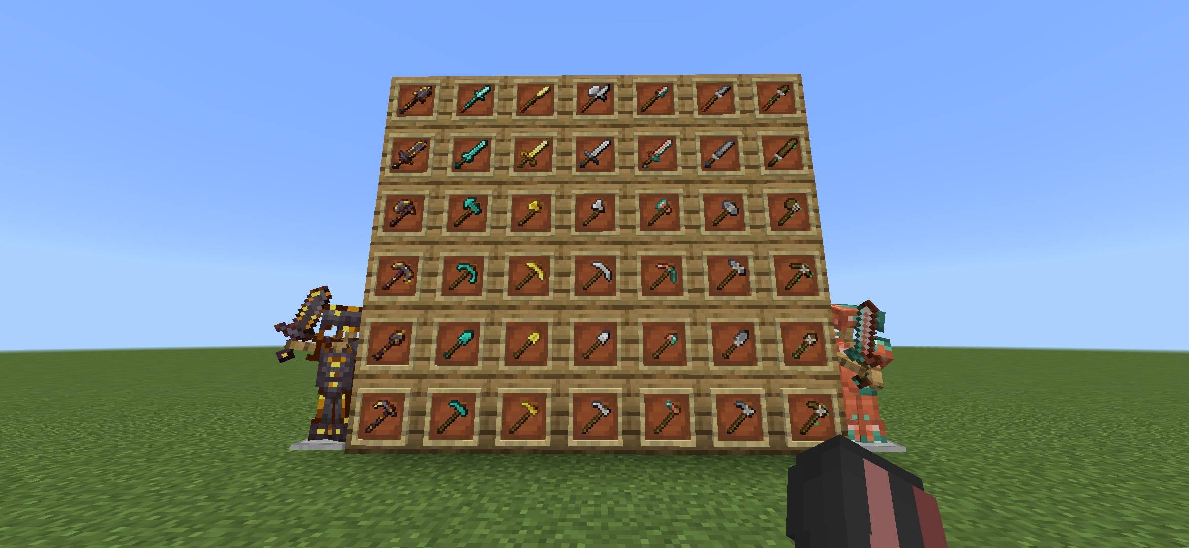 RETEXTURE TOOLS AND WEAPONS — screenshot 1