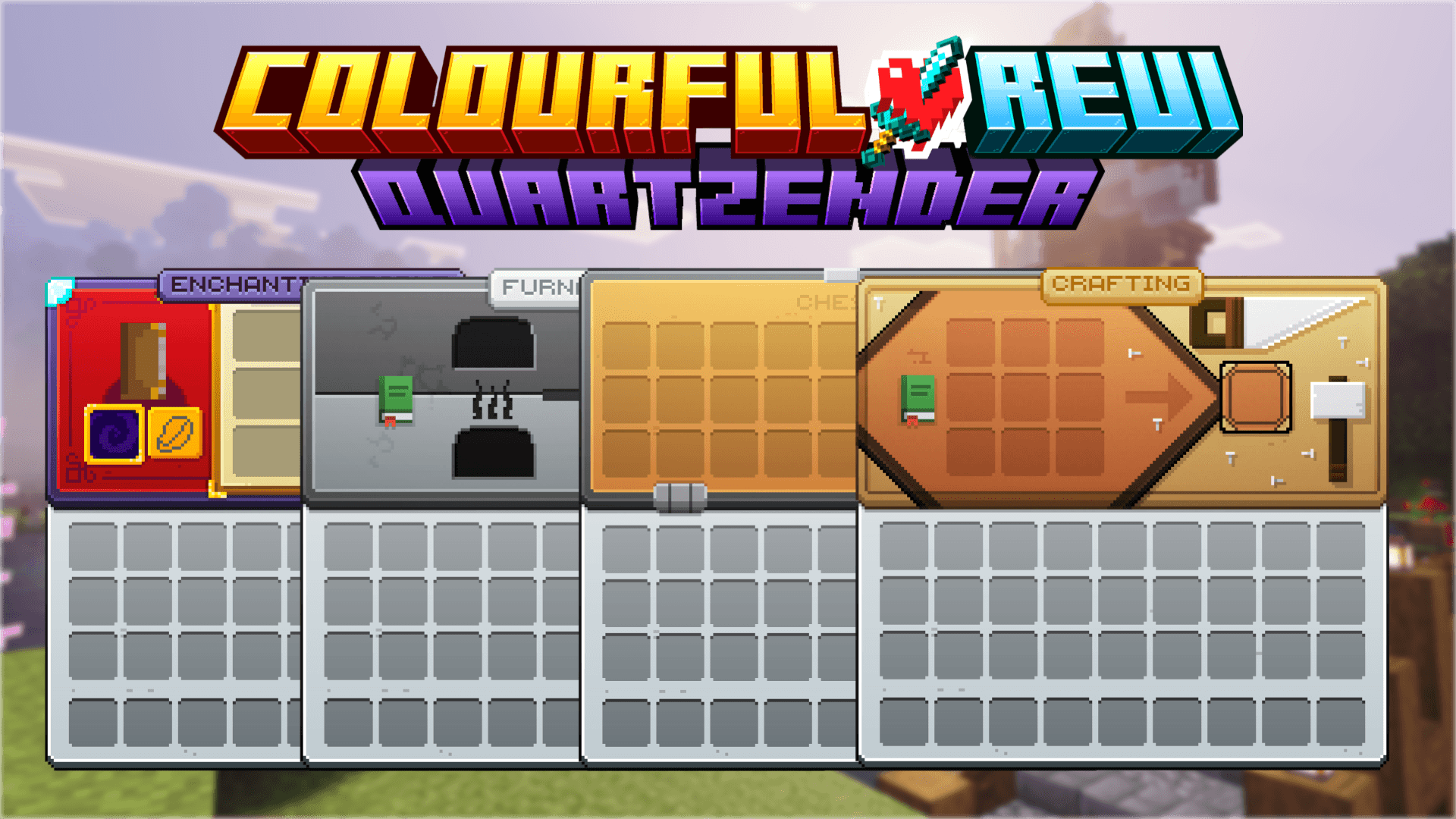 Colourful Ore UI - Bedrock Port — screenshot 1