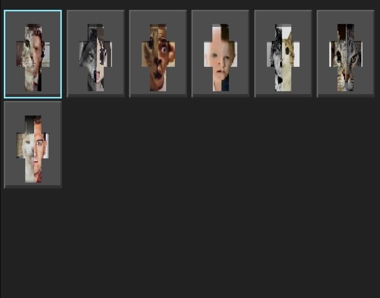 I have two sides / Split face memes skins HD — screenshot 2